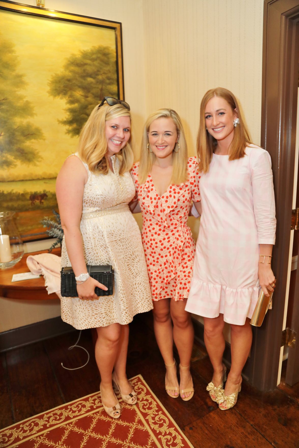 Jordan Luzecky, Tina Maher, Theresa Blomker